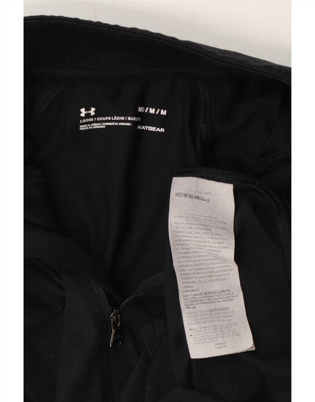Top de trening Under Armour cu pulover grafic pentru femei UK 12 Medium Black