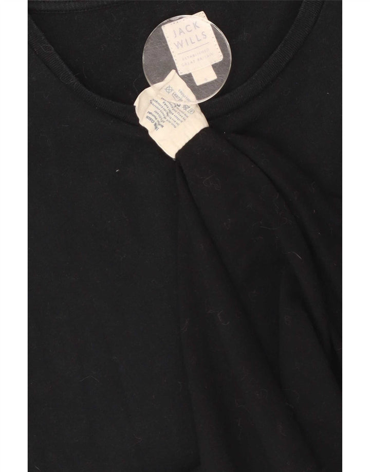 Tricou grafic Jack Wills pentru bărbați Top mic bumbac negru