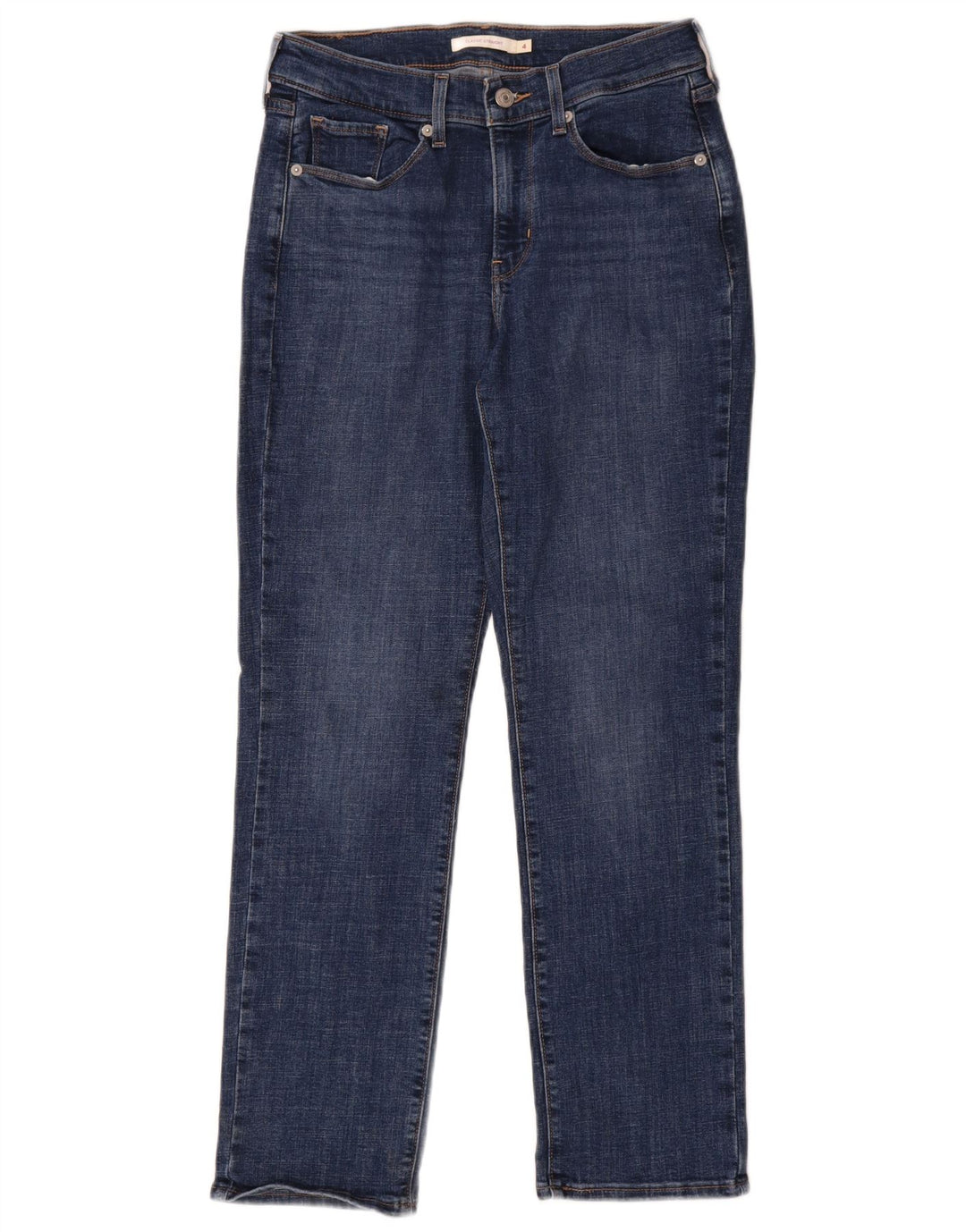 Blugi drepti clasici pentru femei Levi's US 4 Small W27 L30 Bumbac albastru