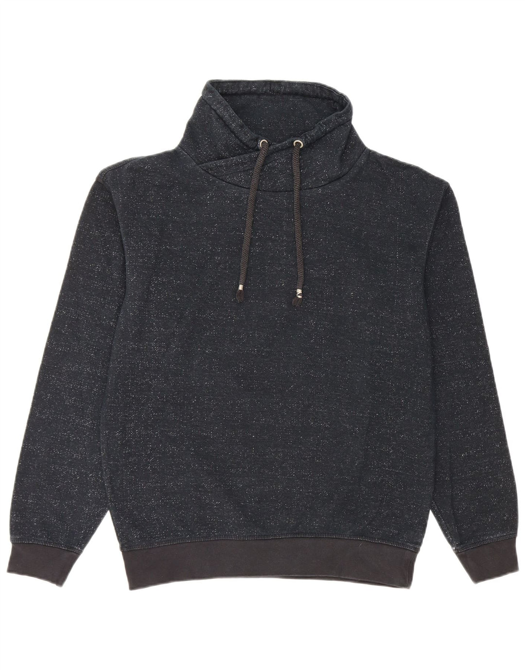 Pulover pentru bărbați Zara Pulover mic, albastru bleumarin, bumbac cu pete