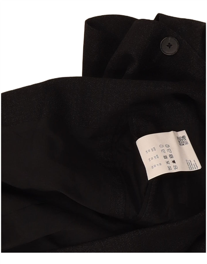 Jachetă pentru bărbați Hugo Boss cu 2 nasturi, UK 50, lână virgină mare, neagră