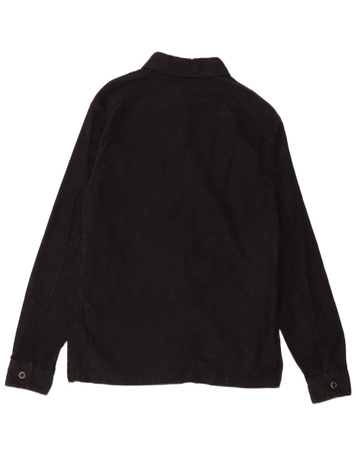 Cămașă pentru bărbați All Saints Bumbac negru mic