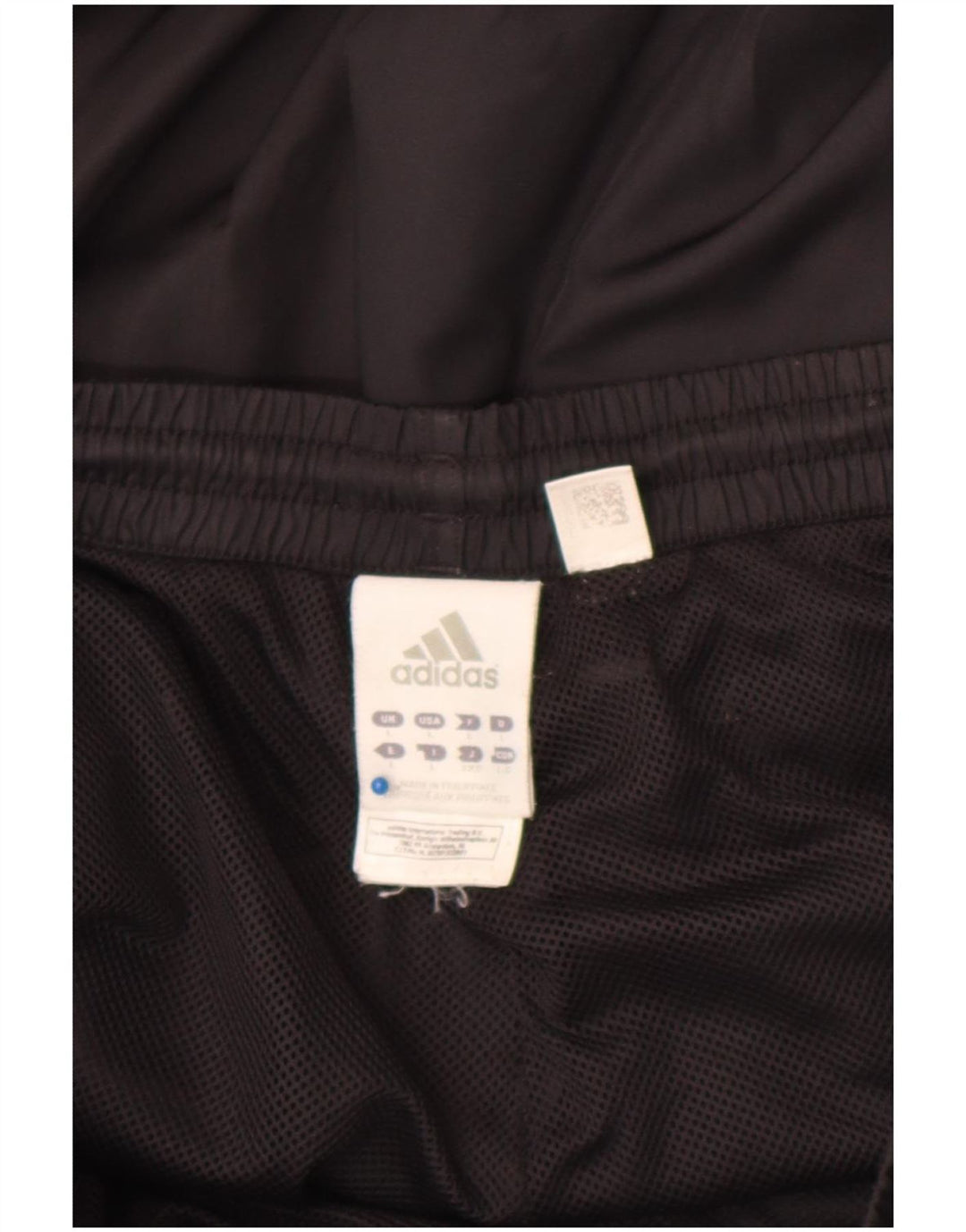 Pantaloni de trening pentru bărbați Adidas Pantaloni de jogging, mari, negru, poliester color bloc