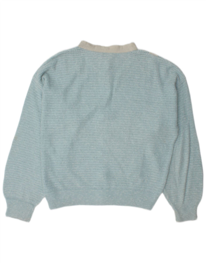 Pulover cardigan cu fermoar complet pentru bărbați Maximilian, mare, albastru