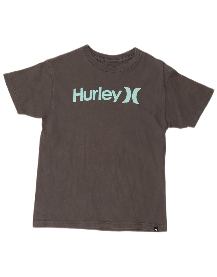 Tricou grafic HURLEY Classic Fit pentru femei Top UK 18 Bumbac gri mediu