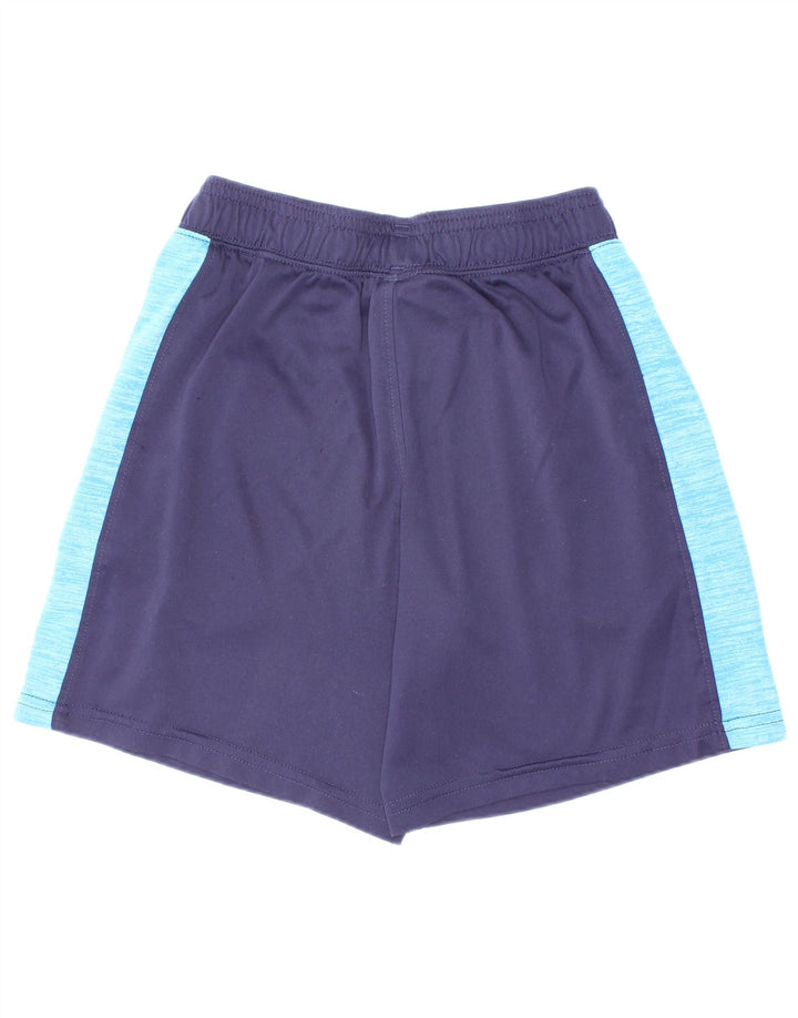 Pantaloni scurți sport Under Armour pentru băieți, 5-6 ani, bleumarin, poliester color bloc