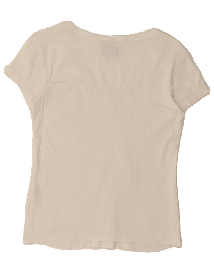 CHAMPION Womens Heritage Classics T-Shirt Top UK 12 Medium White Cotton Vintage Champion and Second-Hand Champion from Messina Hembry 