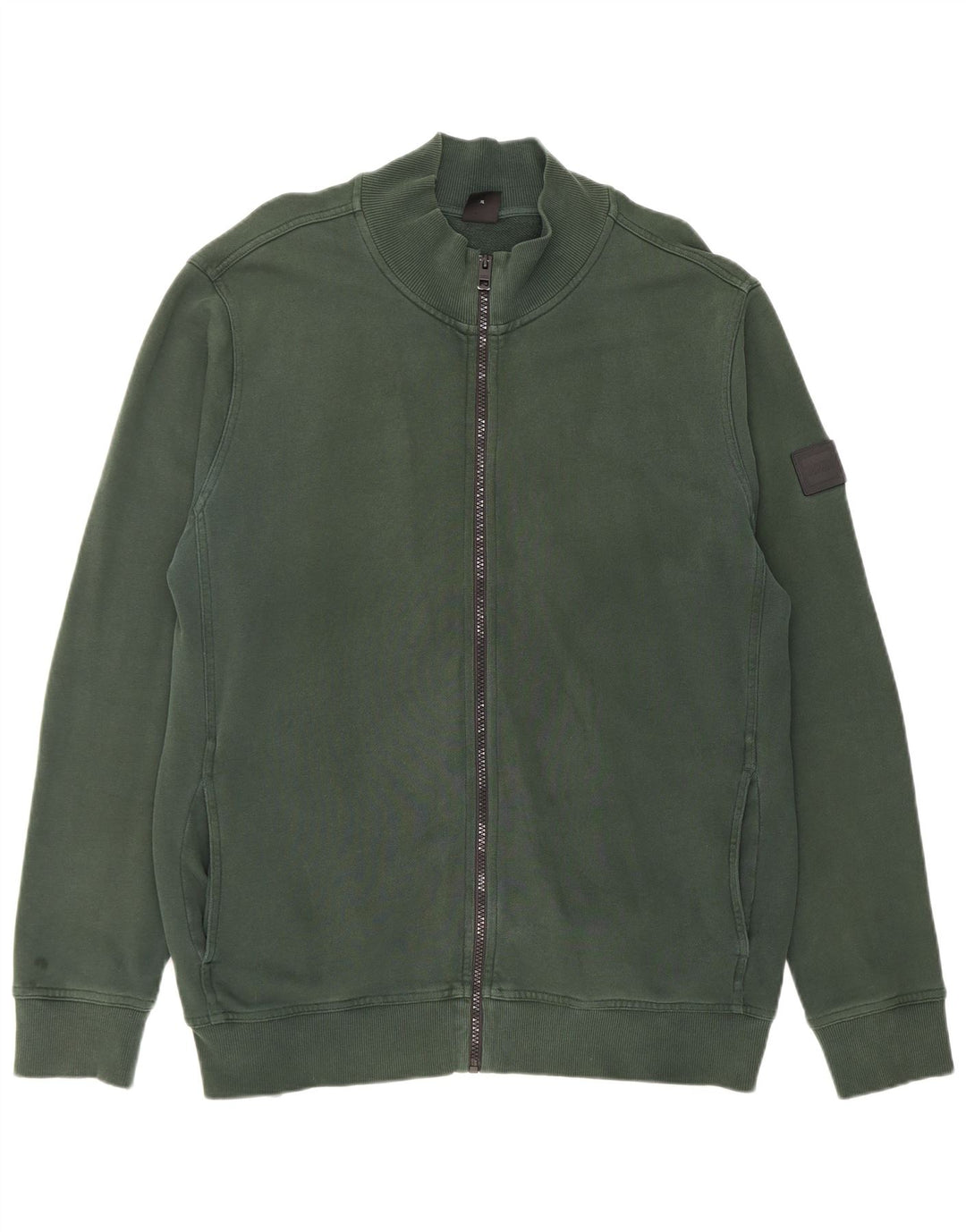 Jachetă de trening pentru bărbați Hugo Boss, bumbac verde XL