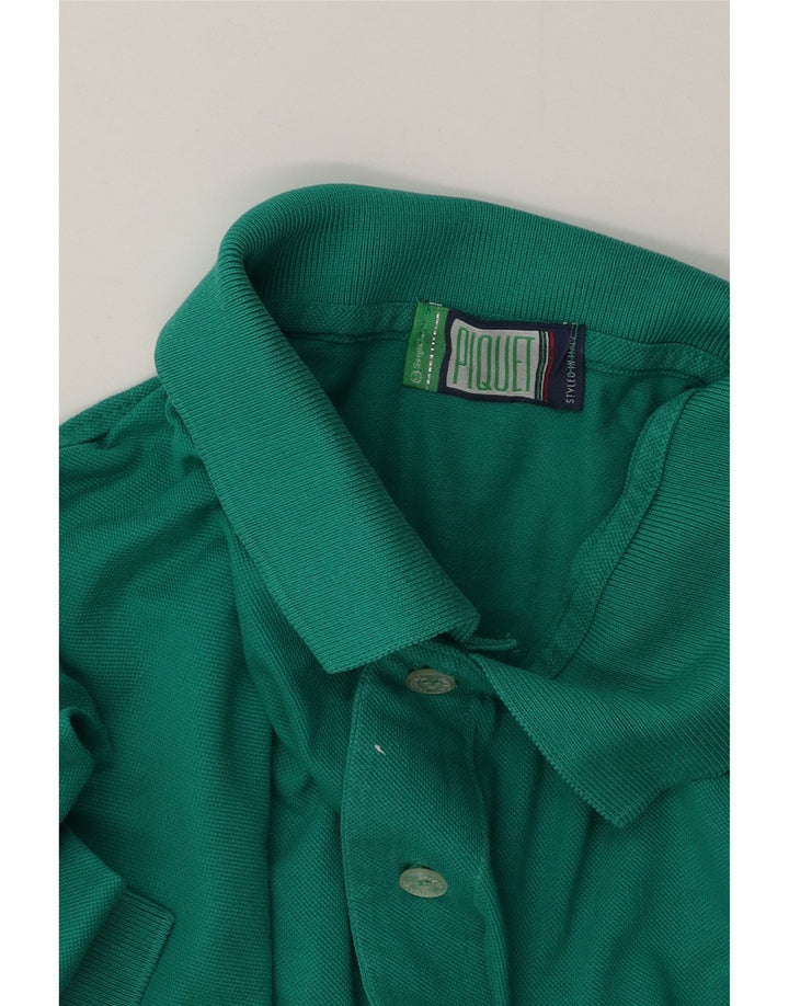 Tricou polo Sergio Tacchini pentru bărbați, verde mediu