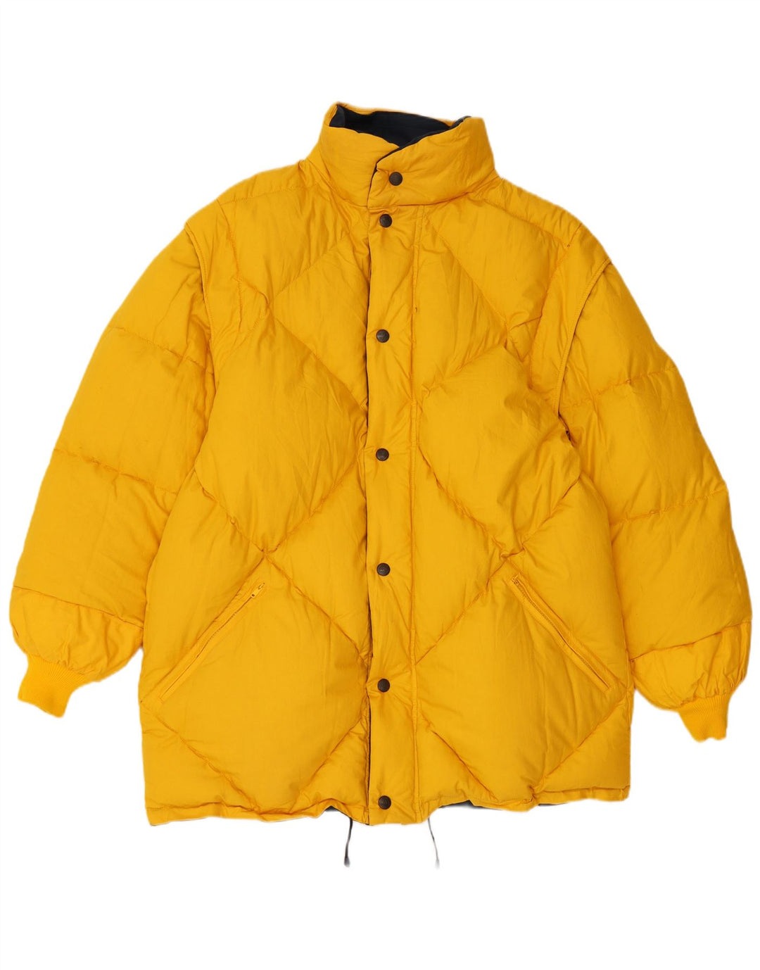 Jachetă căptușită reversibilă pentru bărbați DOLOMITE UK 42 XL Bumbac galben