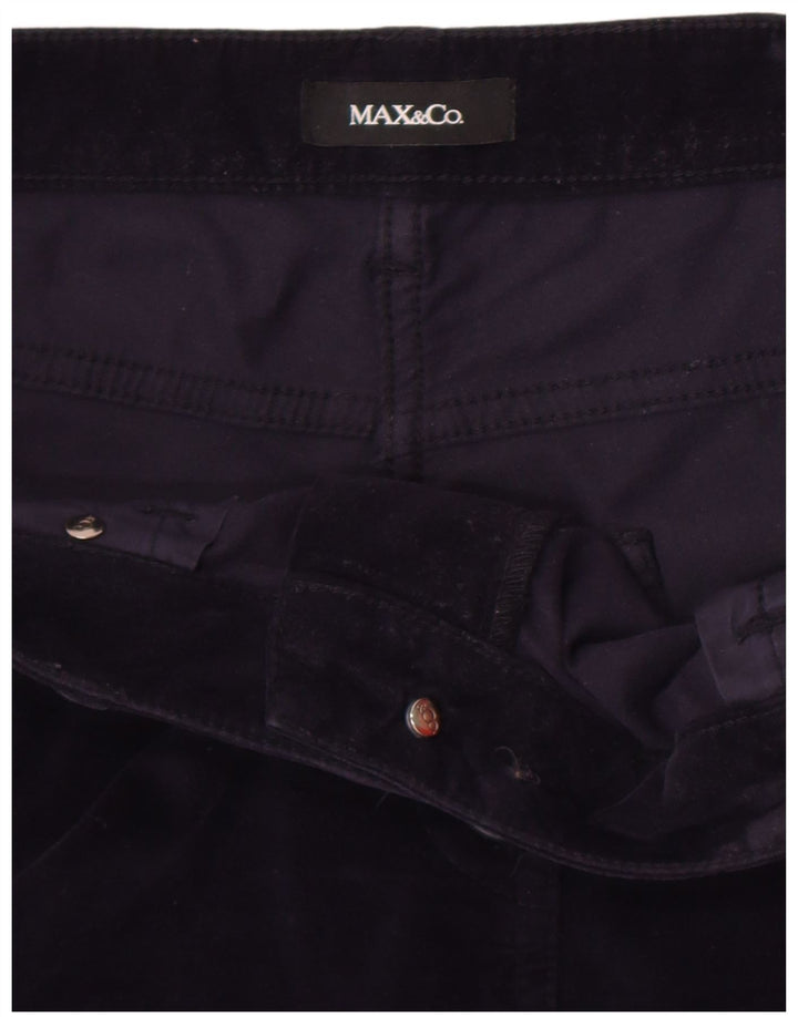 Max & Co. Pantaloni slim casual pentru femei W32 L29 bleumarin