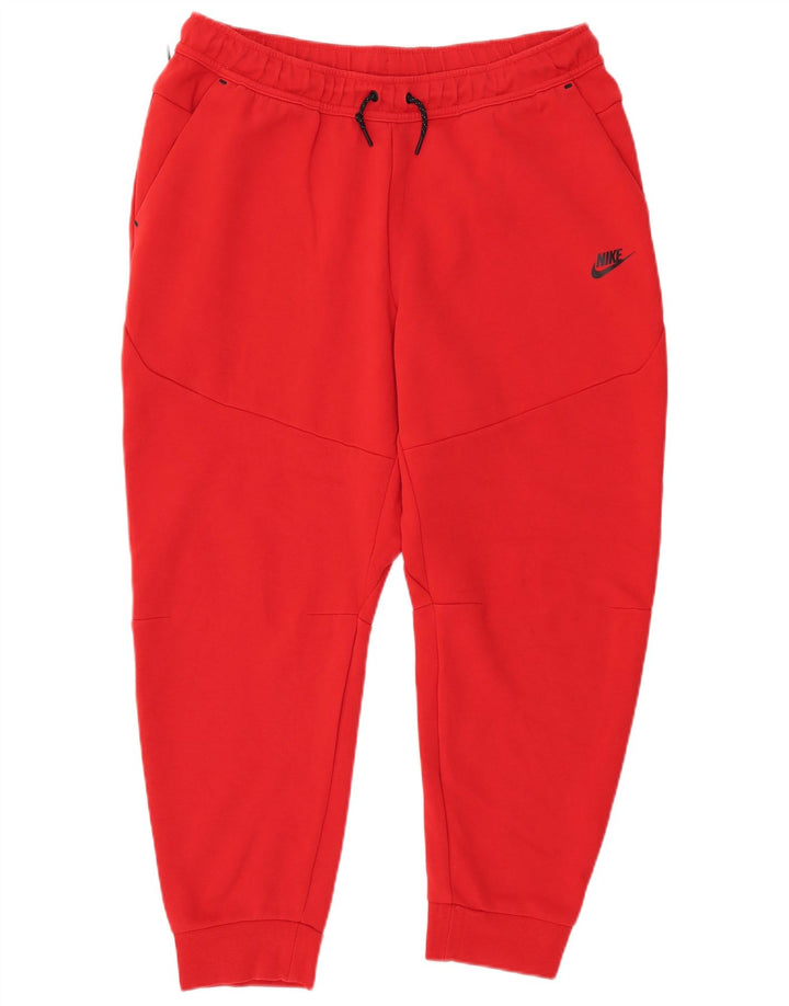 Pantaloni de trening pentru bărbați Nike Pantaloni de jogging 2XL, bumbac roșu