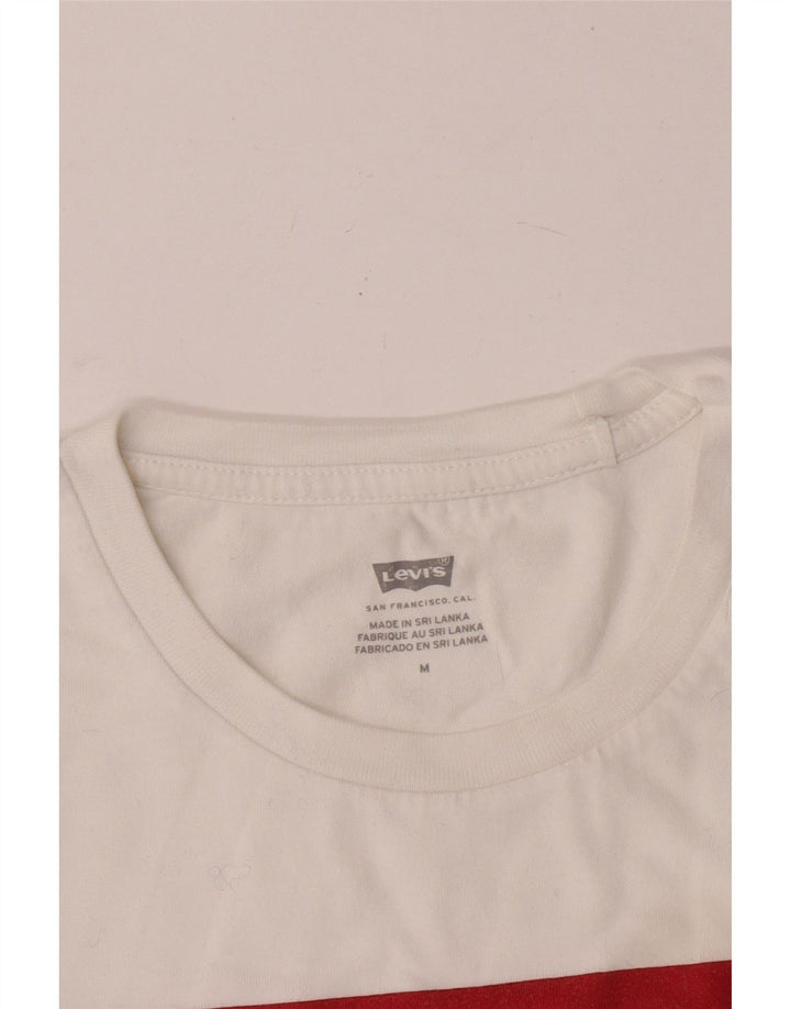 Tricou grafic Levi's pentru femei Top UK 12 Medium White