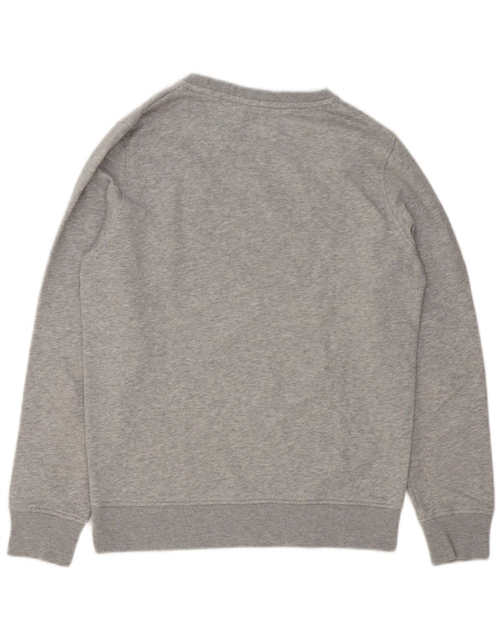 Hanorac grafic pentru bărbați Gant Jumper mic, gri, bumbac cu pete