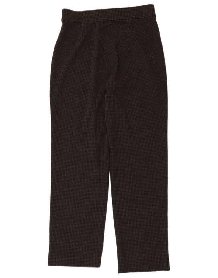 Pantaloni pentru femei Marks & Spencer UK 10 Small W26 L26 Gri Houndstooth