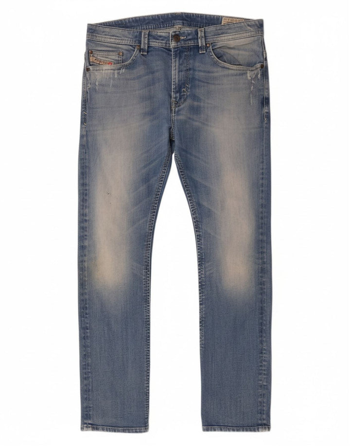 Jeans slim Thavar pentru bărbați Diesel W34 L32 Bumbac albastru