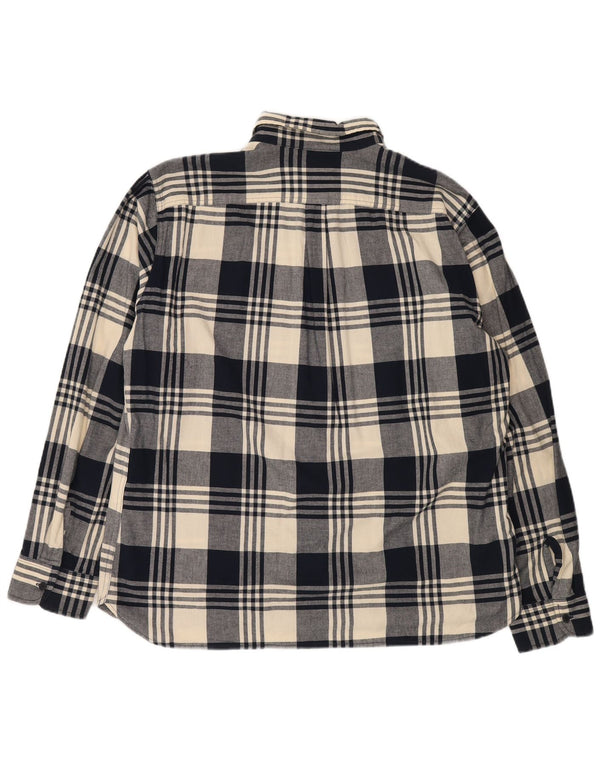 Cămașă de flanel pentru bărbați Levi's 2XL, bumbac în carouri bleumarin