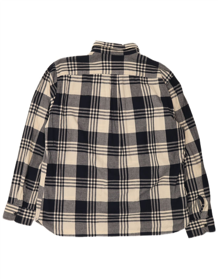 Cămașă de flanel pentru bărbați Levi's 2XL, bumbac în carouri bleumarin