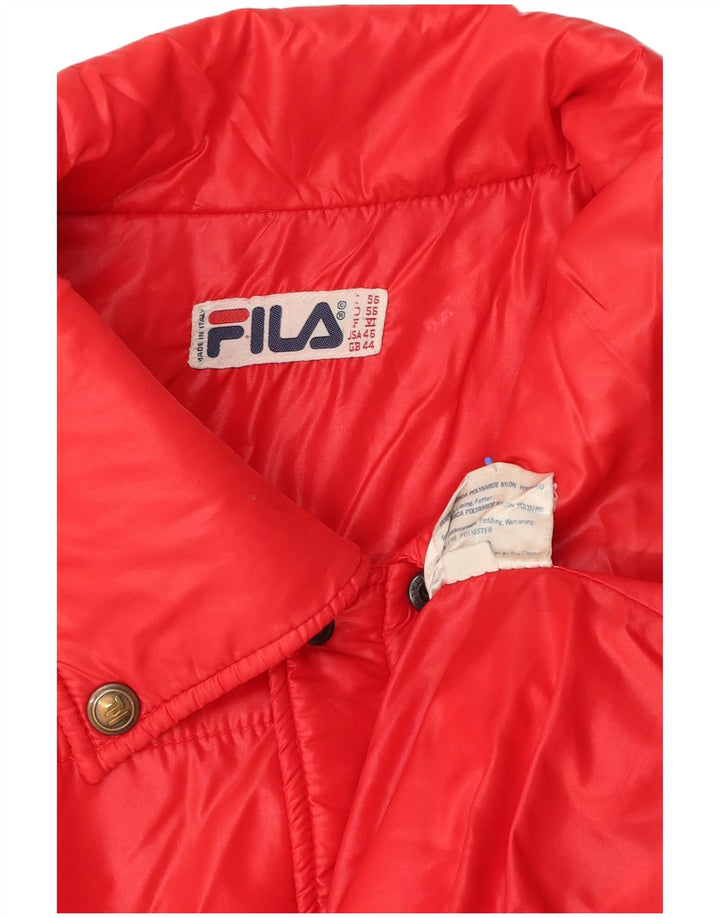 Jachetă Windbreaker pentru bărbați Fila IT 56 XL Poliester roșu