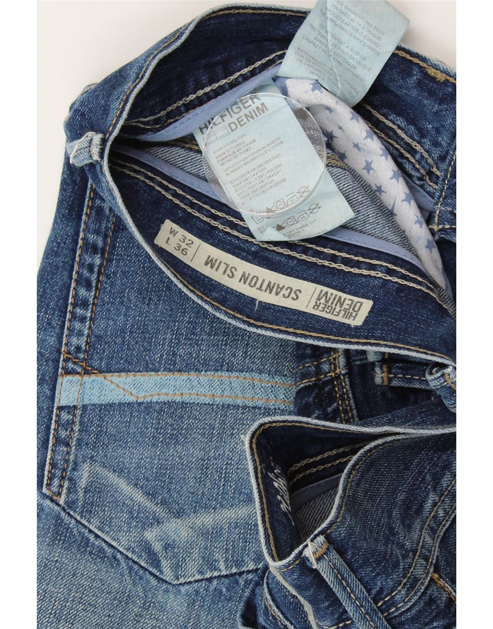 Blugi pentru bărbați TOMMY HILFIGER Scanton Slim W32 L31 Bumbac albastru