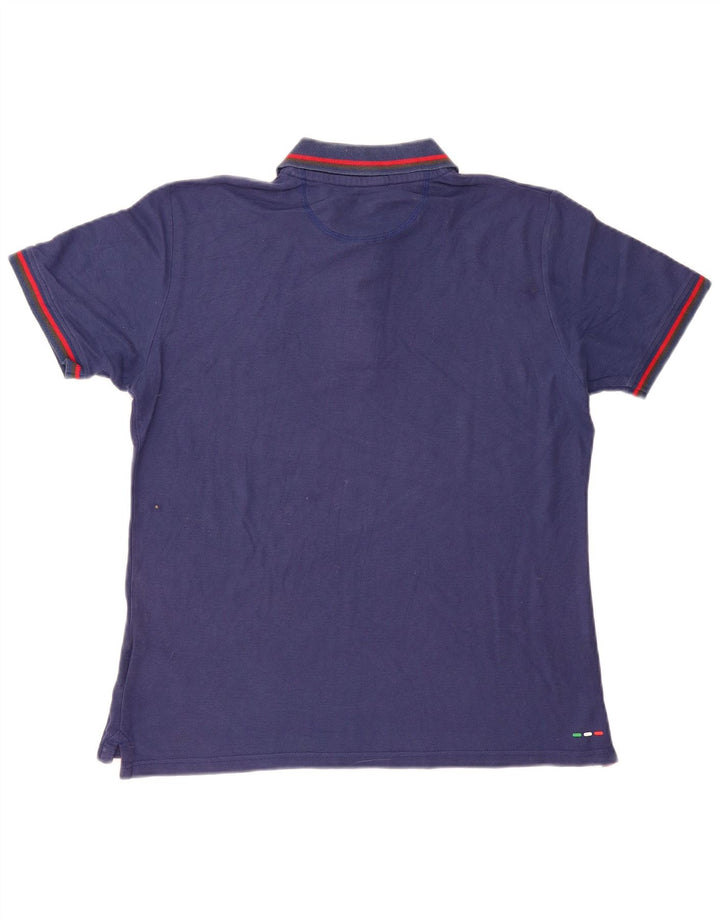 Cămașă polo Fila pentru bărbați, mare, bleumarin, bumbac