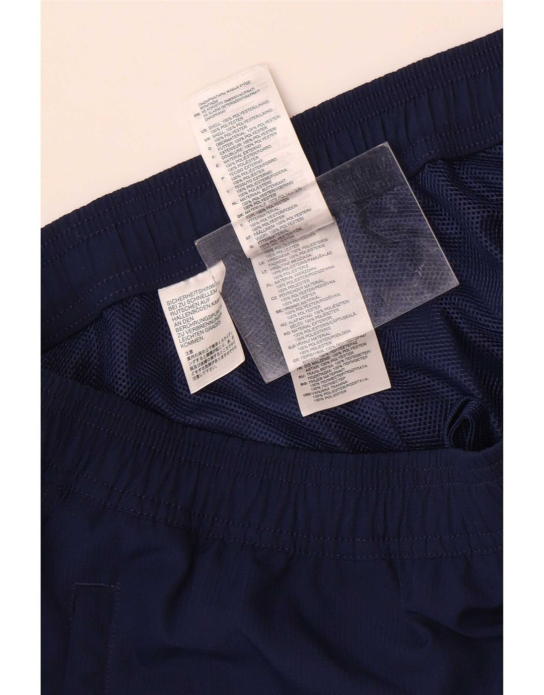 Pantaloni de trening Adidas Climalite pentru bărbați, poliester mediu bleumarin