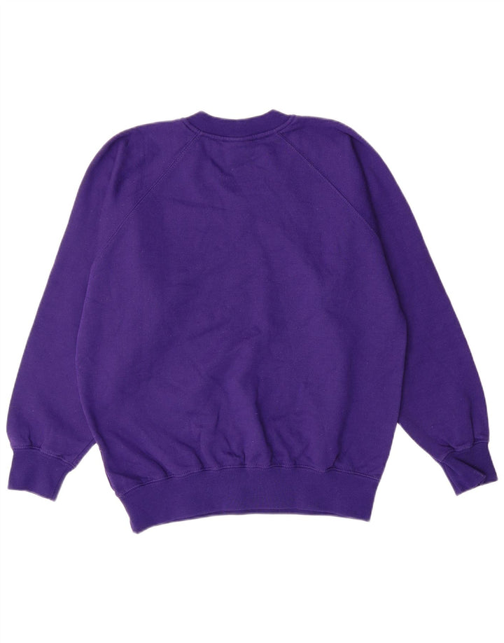 Pulover VINTAGE pentru bărbați UK 36 XS Violet Acrilic College