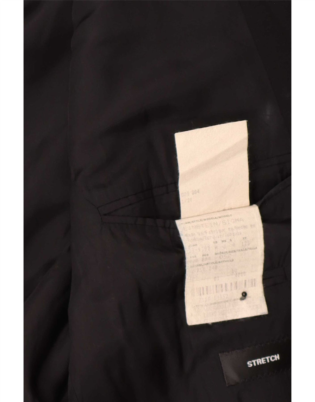 Jachetă blazer pentru bărbați Hugo Boss cu 3 nasturi EU 52 XL Negru