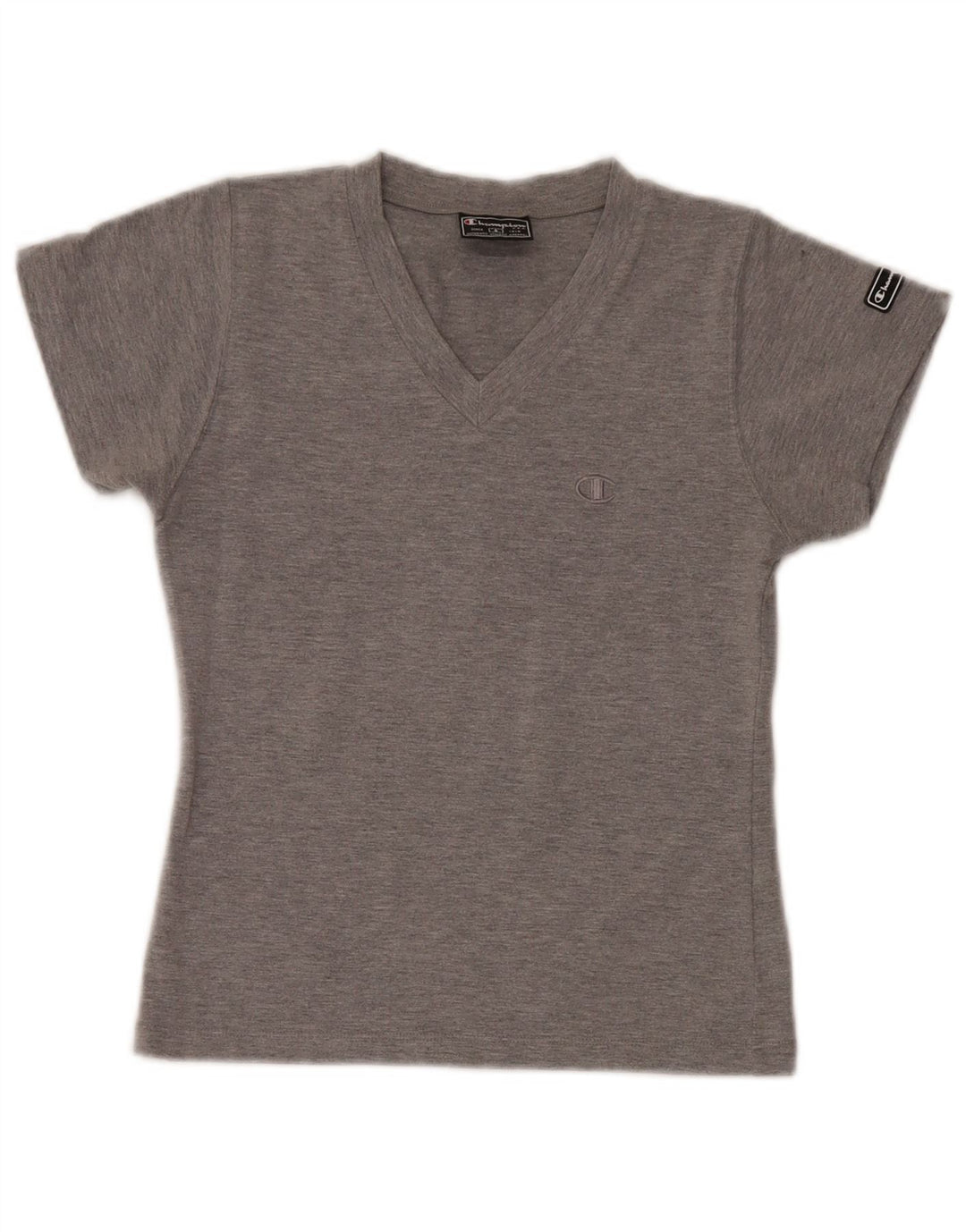 Tricou pentru femei Champion UK 8 Small Grey Bumbac