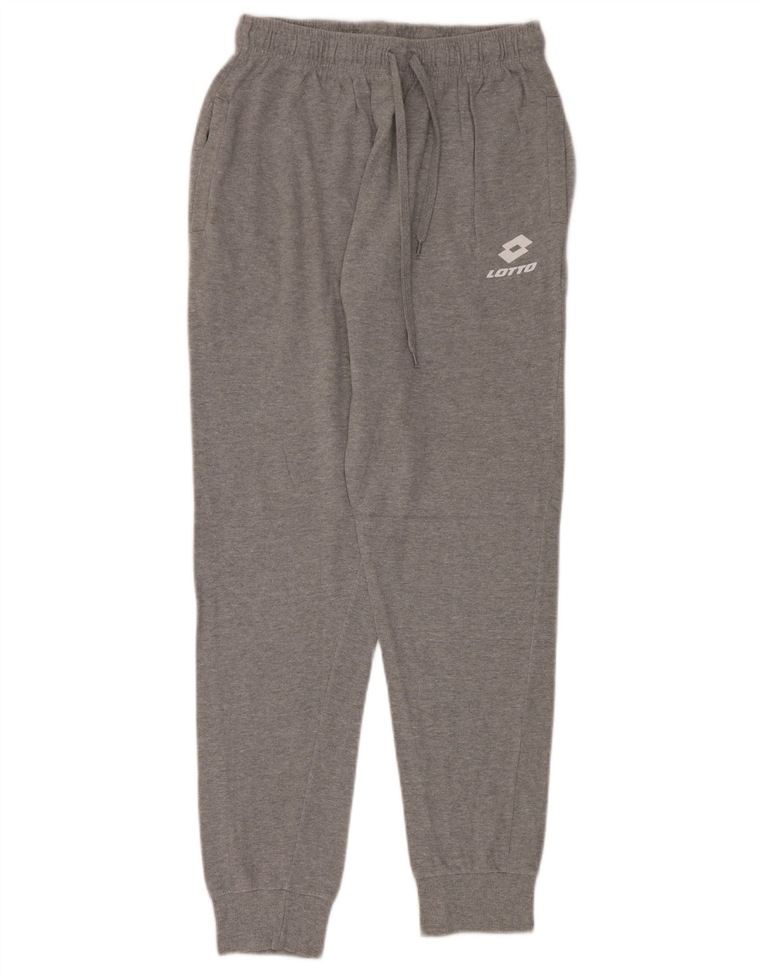 Pantaloni de trening Lotto pentru bărbați Joggeri mari, gri, bumbac