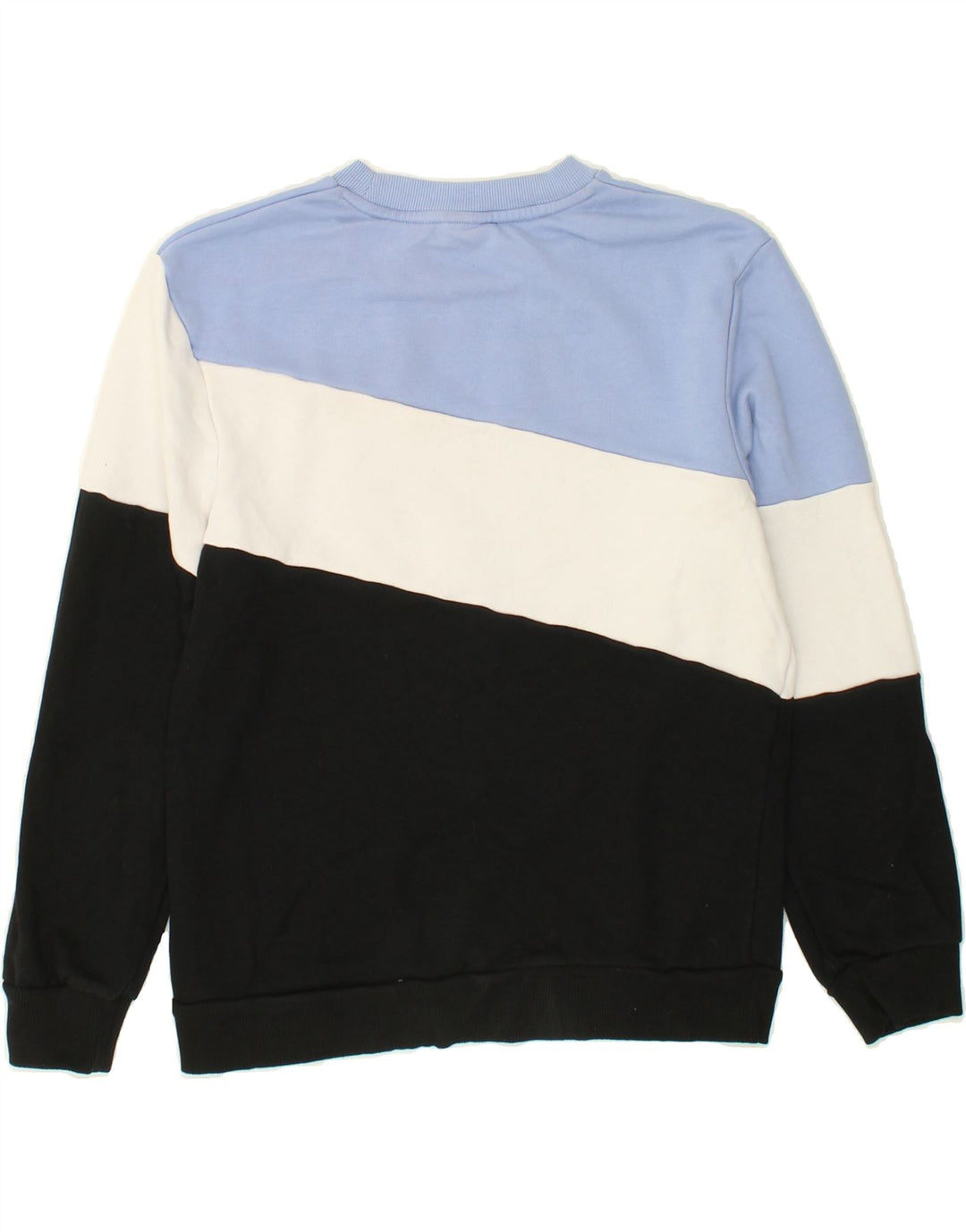 FILA Womens Graphic Sweatshirt Jumper UK 10 Small Multicoloured Vintage Fila and Second-Hand Fila from Messina Hembry 