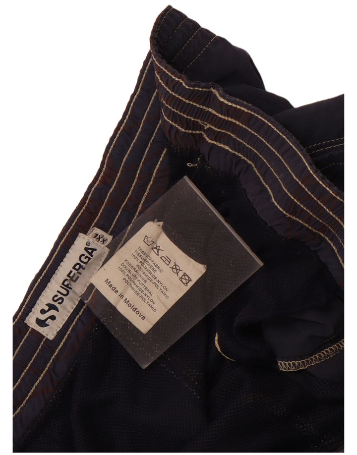 Pantaloni scurți de înot Superga pentru bărbați 2XL poliamidă bleumarin