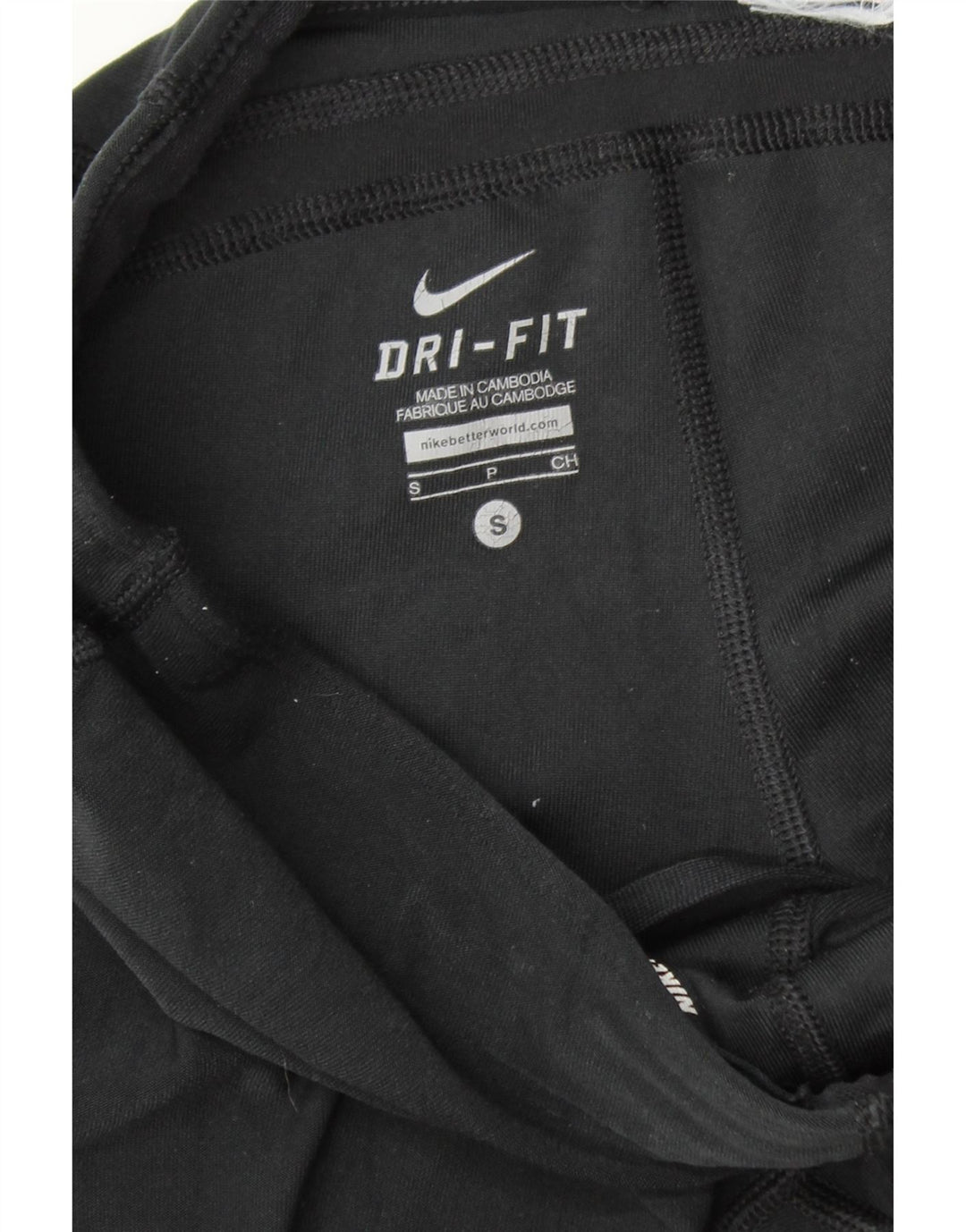 NIKE Womens Dri Fit Leggings UK 10 Small  Black Vintage Nike and Second-Hand Nike from Messina Hembry 
