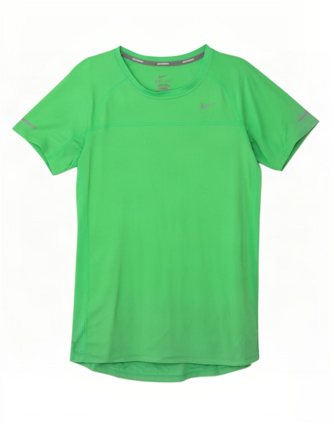 Tricou Nike Dri Fit pentru femei Top UK 12 Poliester verde mediu