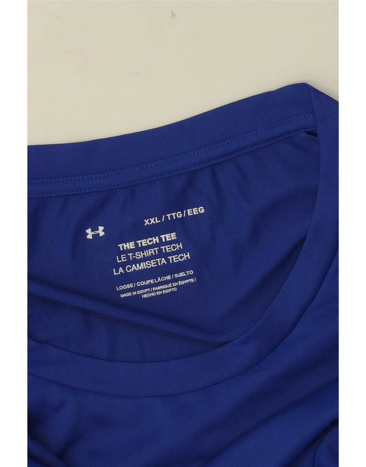 Tricou pentru bărbați Under Armour Top 2XL Albastru