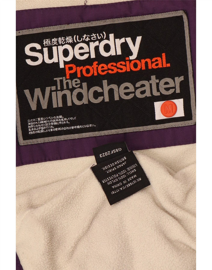 Jachetă Windbreaker pentru femei Superdry The Windcheater UK 12, violet mediu