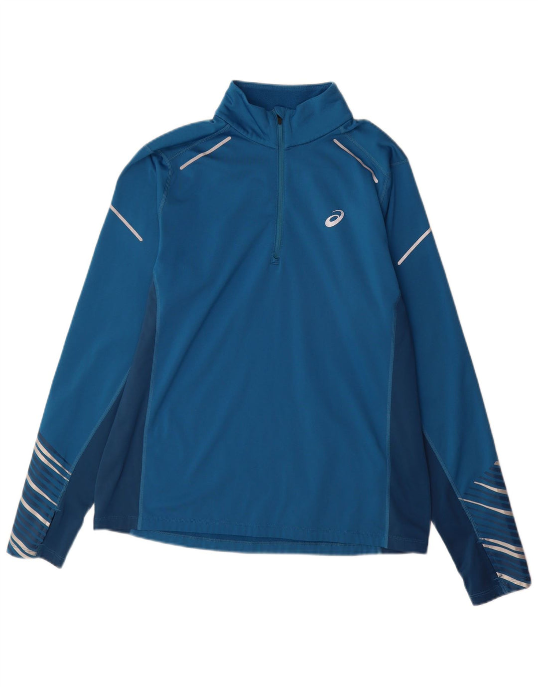Trening pentru bărbați Asics Pulover Top mare, albastru, poliester, sport