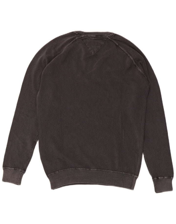 Hanorac pentru bărbați TOMMY HILFIGER Pulover mic, gri, bumbac