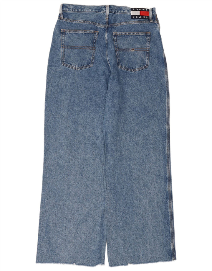 Blugi Tommy Hilfiger pentru femei cu picioare largi W32 L32 albastru