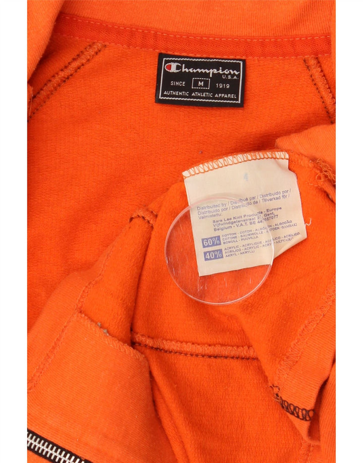 Crop crop grafic pentru femei Champion UK 12 Medium Orange Colorblock