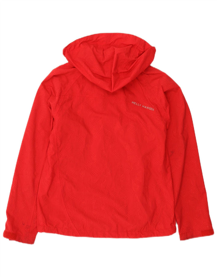 Jachetă de ploaie cu glugă pentru bărbați Helly Hansen UK 36 Poliamidă roșie mică