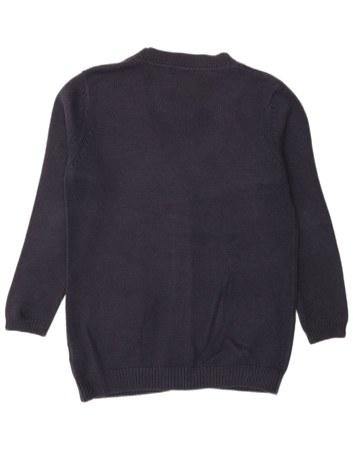 Pulover cardigan supradimensionat pentru femei Marks & Spencer UK 8 Mic bleumarin