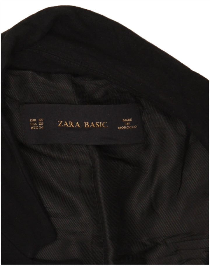 Jachetă blazer supradimensionată pentru femei Zara UK 6 XS Negru