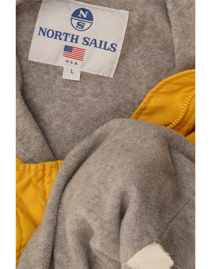 Bomber pentru bărbați North Sails UK 40 Large Yellow