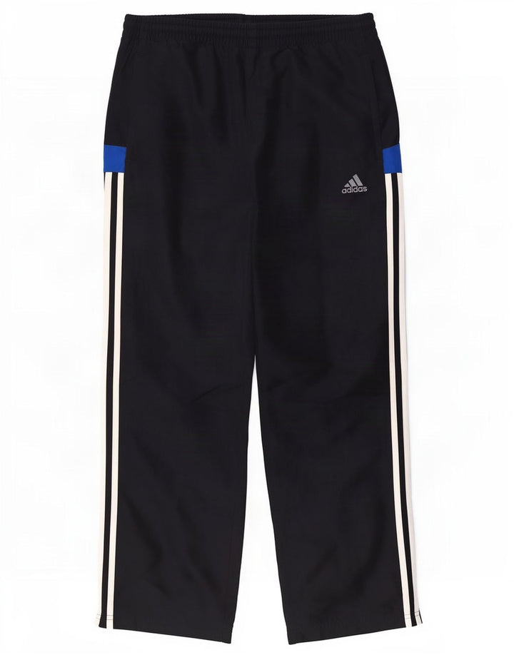Pantaloni de trening pentru bărbați Adidas Mici, albastru, poliester color bloc