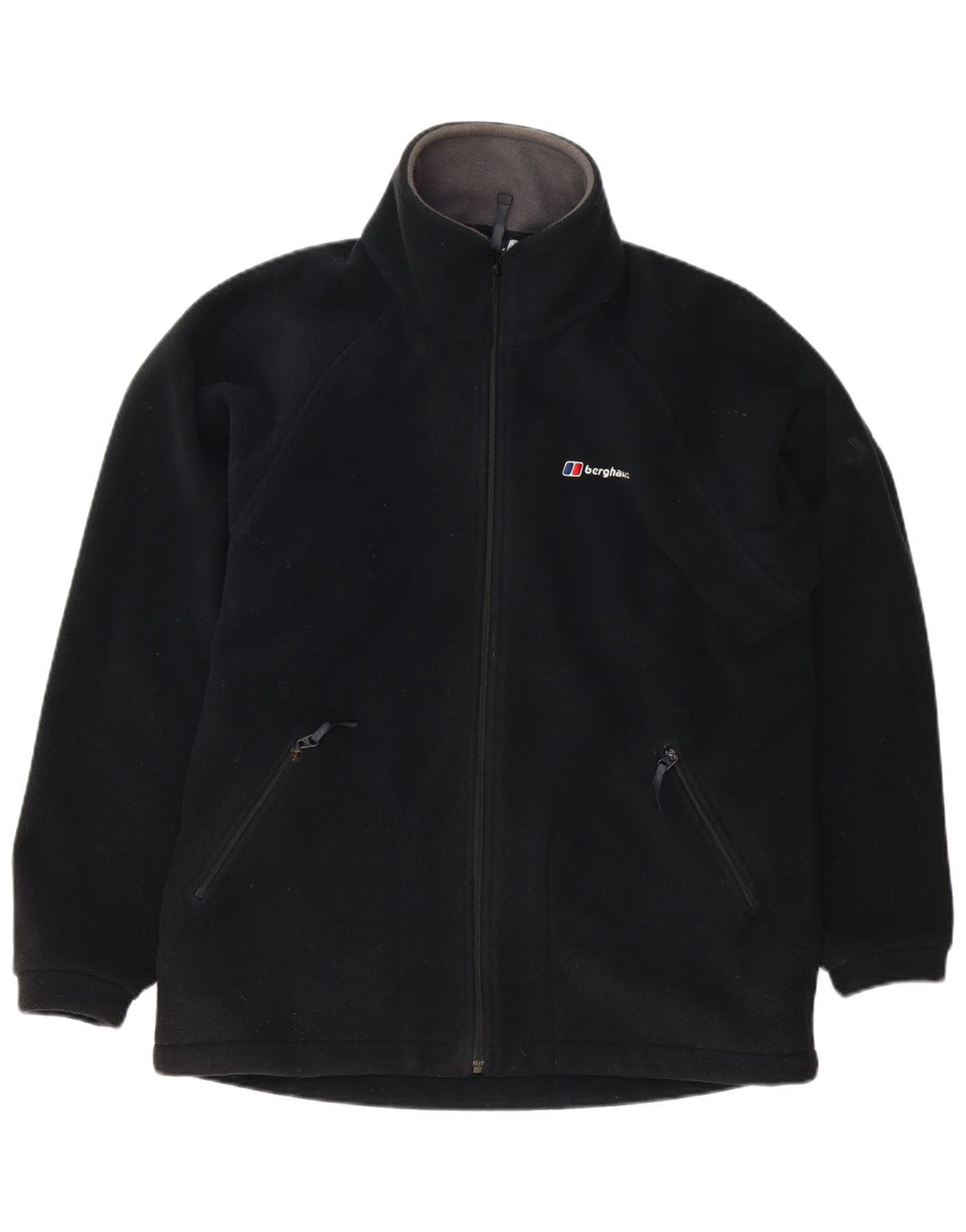Jachetă fleece pentru bărbați Berghaus, poliester mediu negru