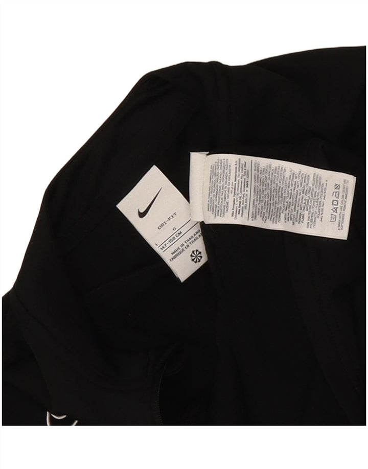 Trening pentru băieți Dri Fit Pullover Top 12-13 ani mare negru