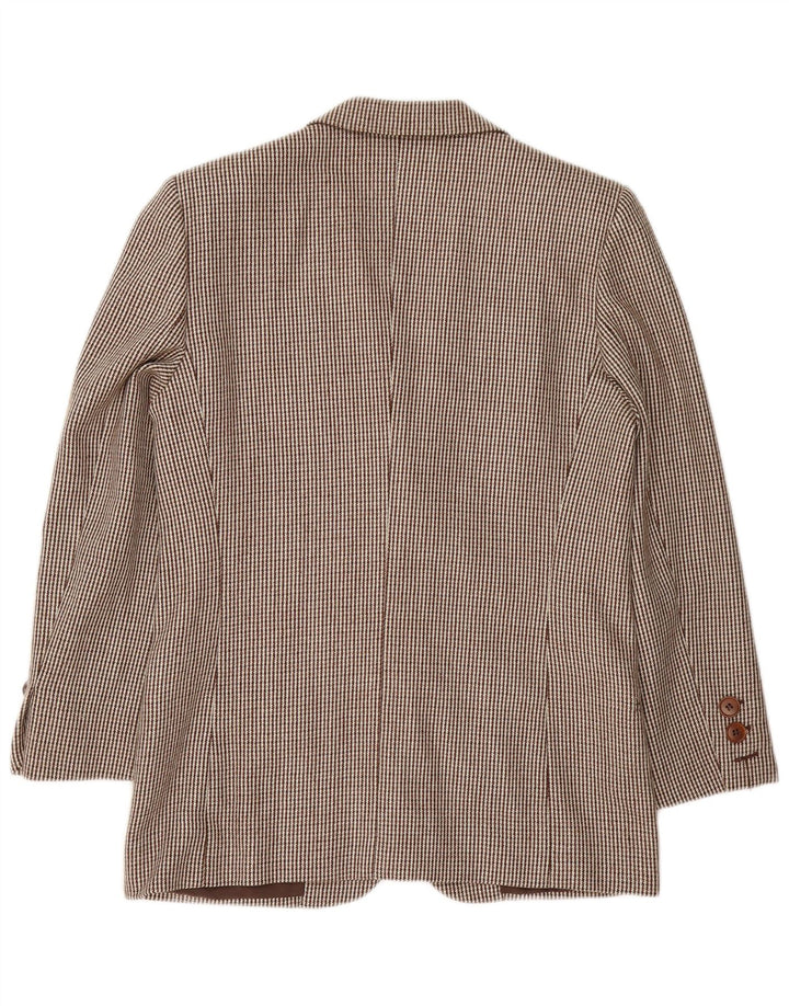 Set de fuste Genny pentru femei, 2 nasturi, 2 piese UK 14 Medium W32 Brown Houndstooth