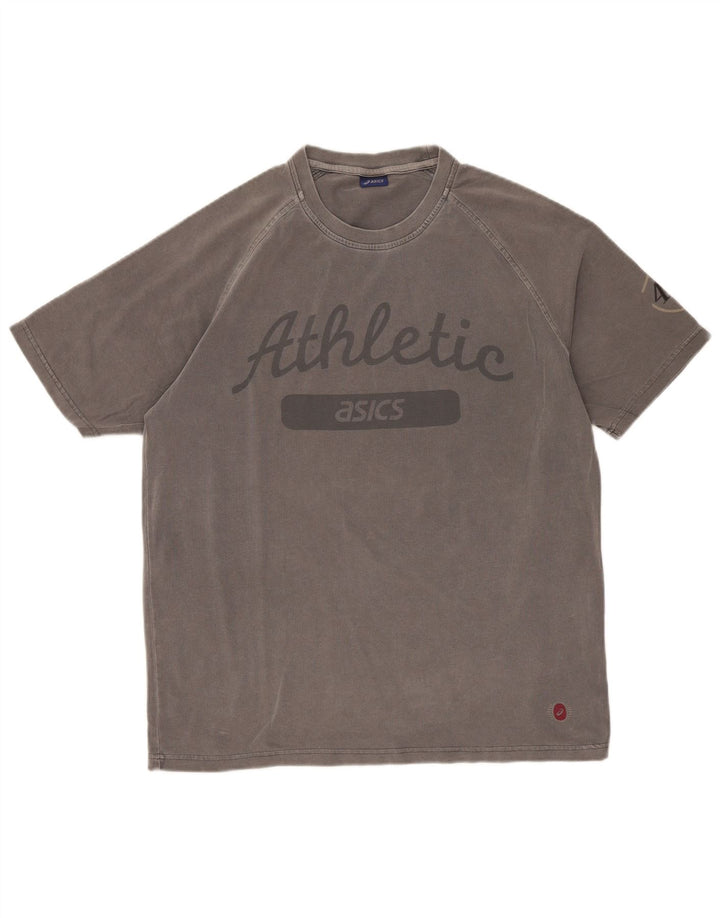 Tricou grafic Asics pentru bărbați Top XL gri