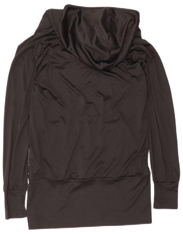 Pulover Adidas pentru femeie cu glugă EU 38 Poliester mediu negru